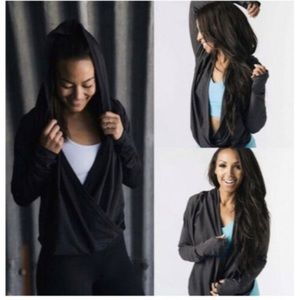 Zyia Hooded Twist Yoga Shawl